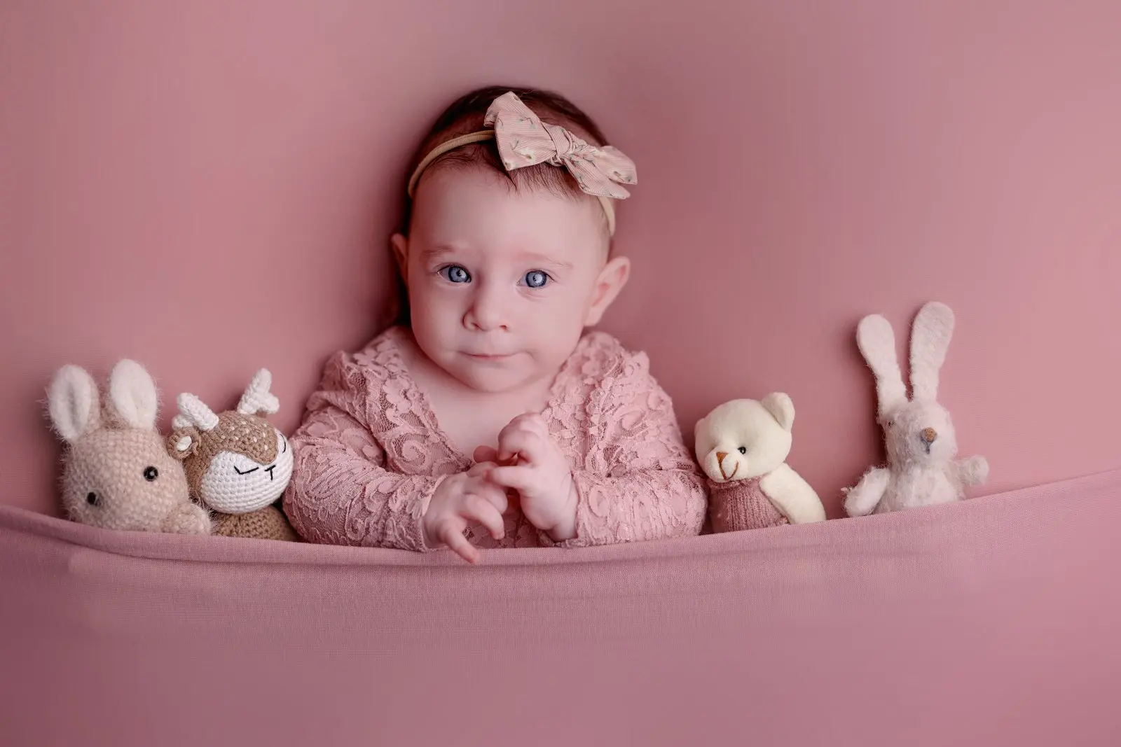 Baby photography with props