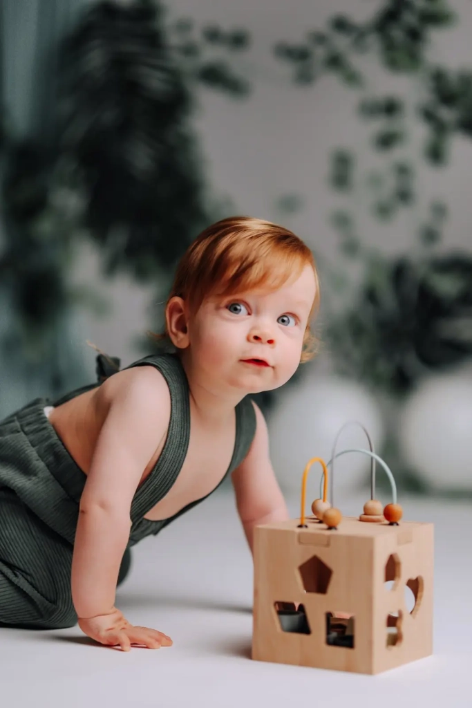 צילומי גיל שנה בבית