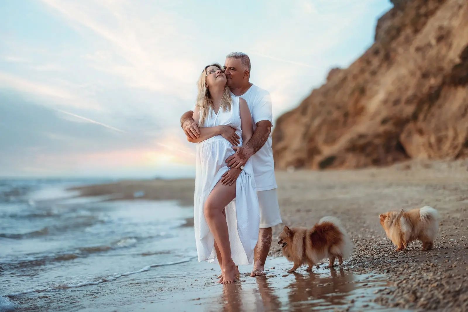 צילומי הריון בים