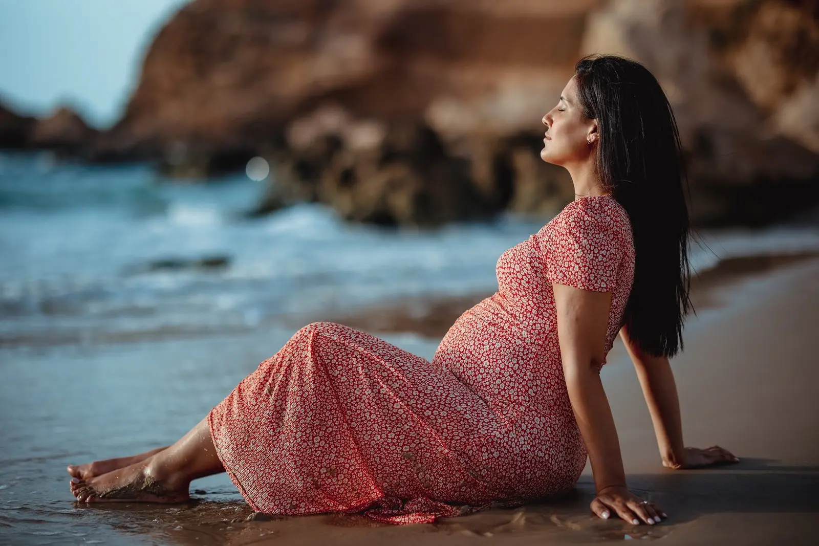 צילומי הריון ומשפחה בטבע