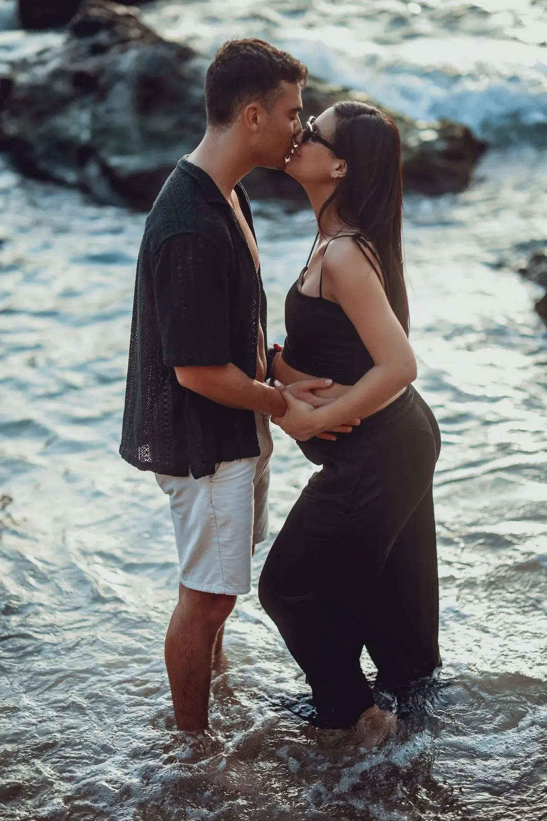 צילומי הריון בים