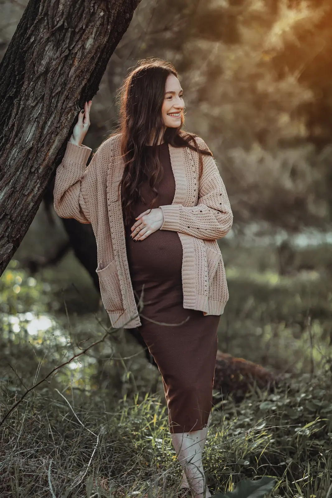 צילום הריון בחיק הטבע