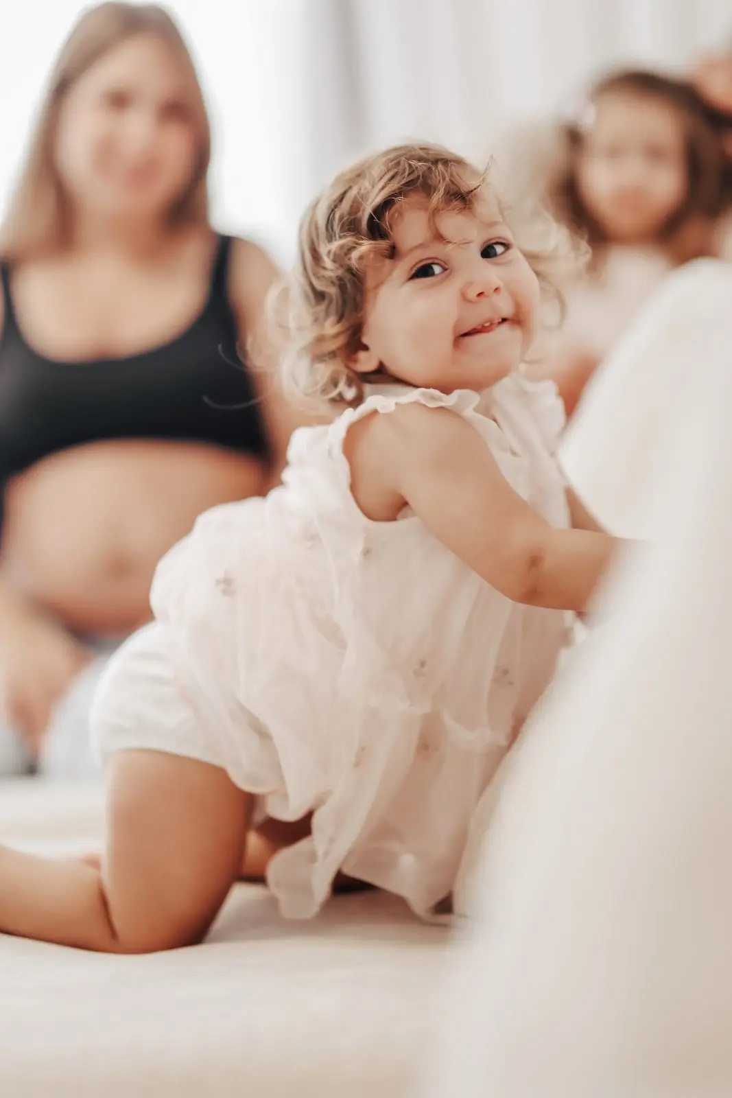 צילום הריון טבעי בבית