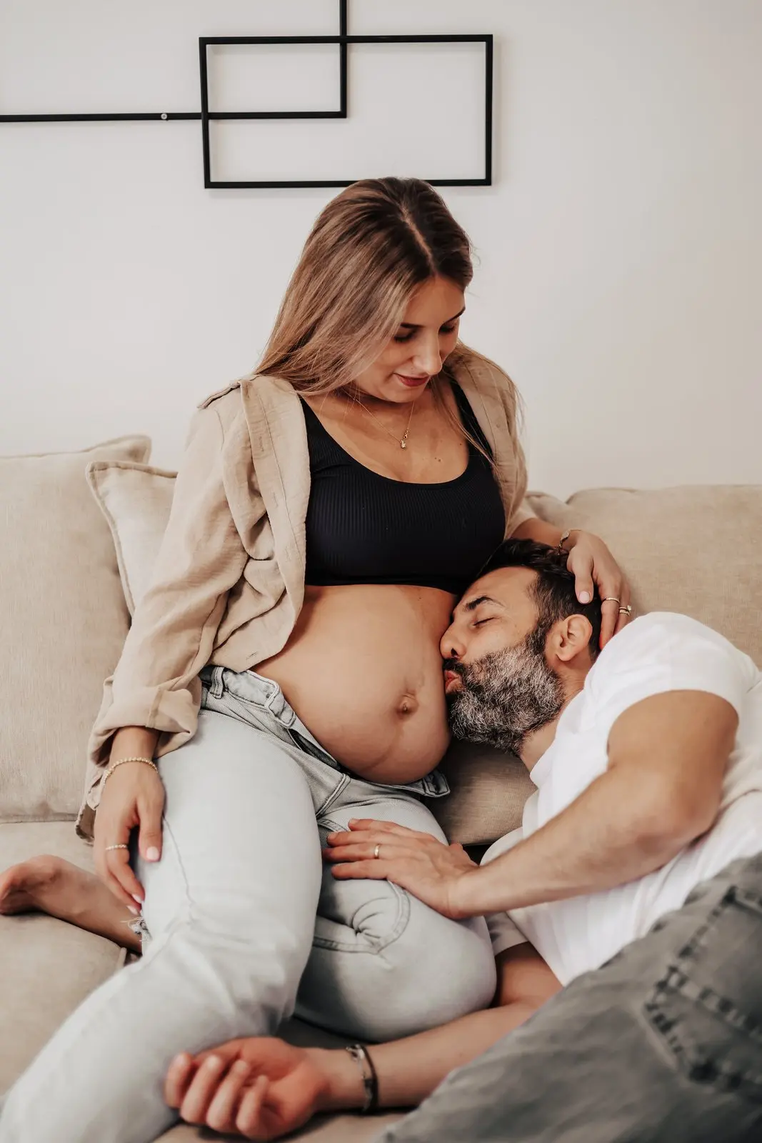 צילומי הריון ייחודיים בבית