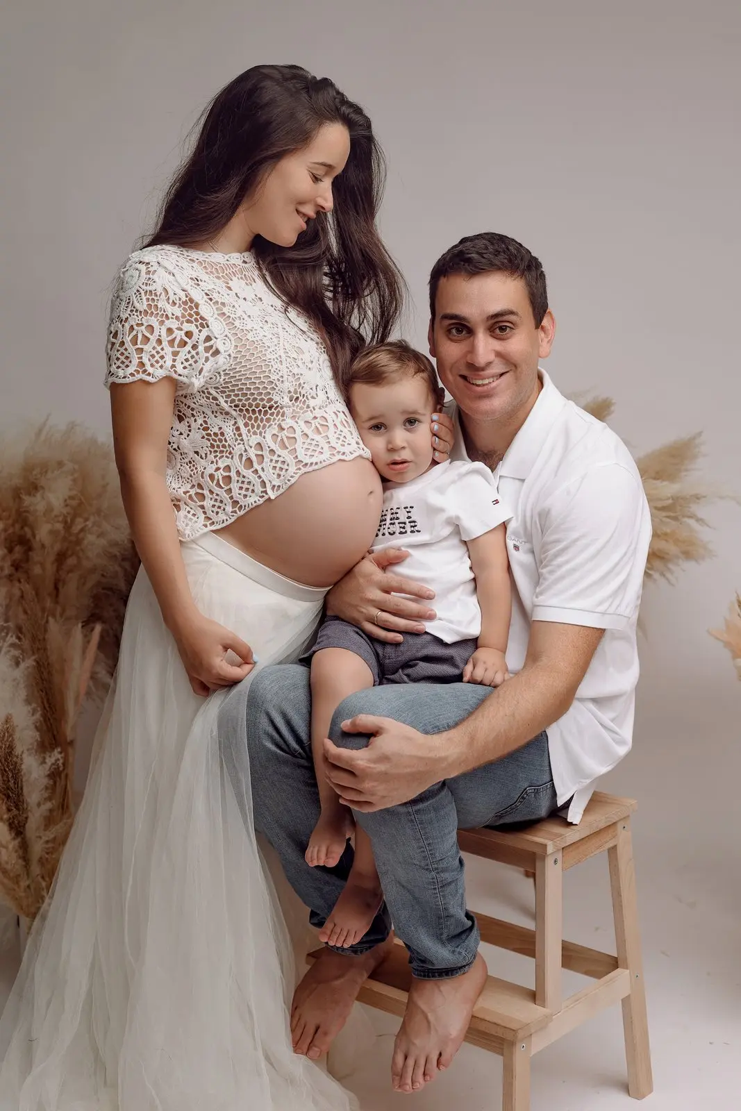 צילום הריון בסטודיו