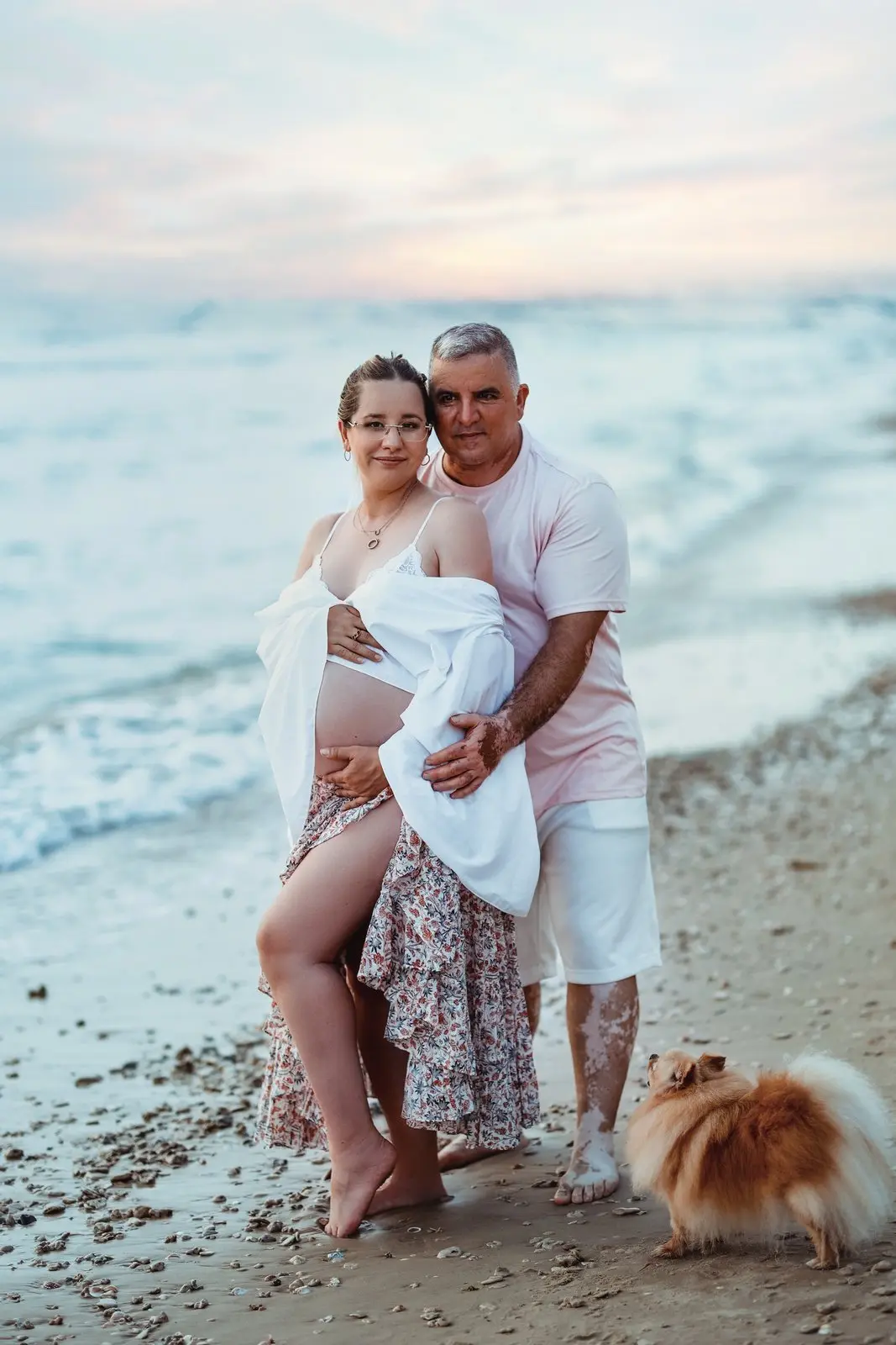 צילום הריון טבעי בטבע