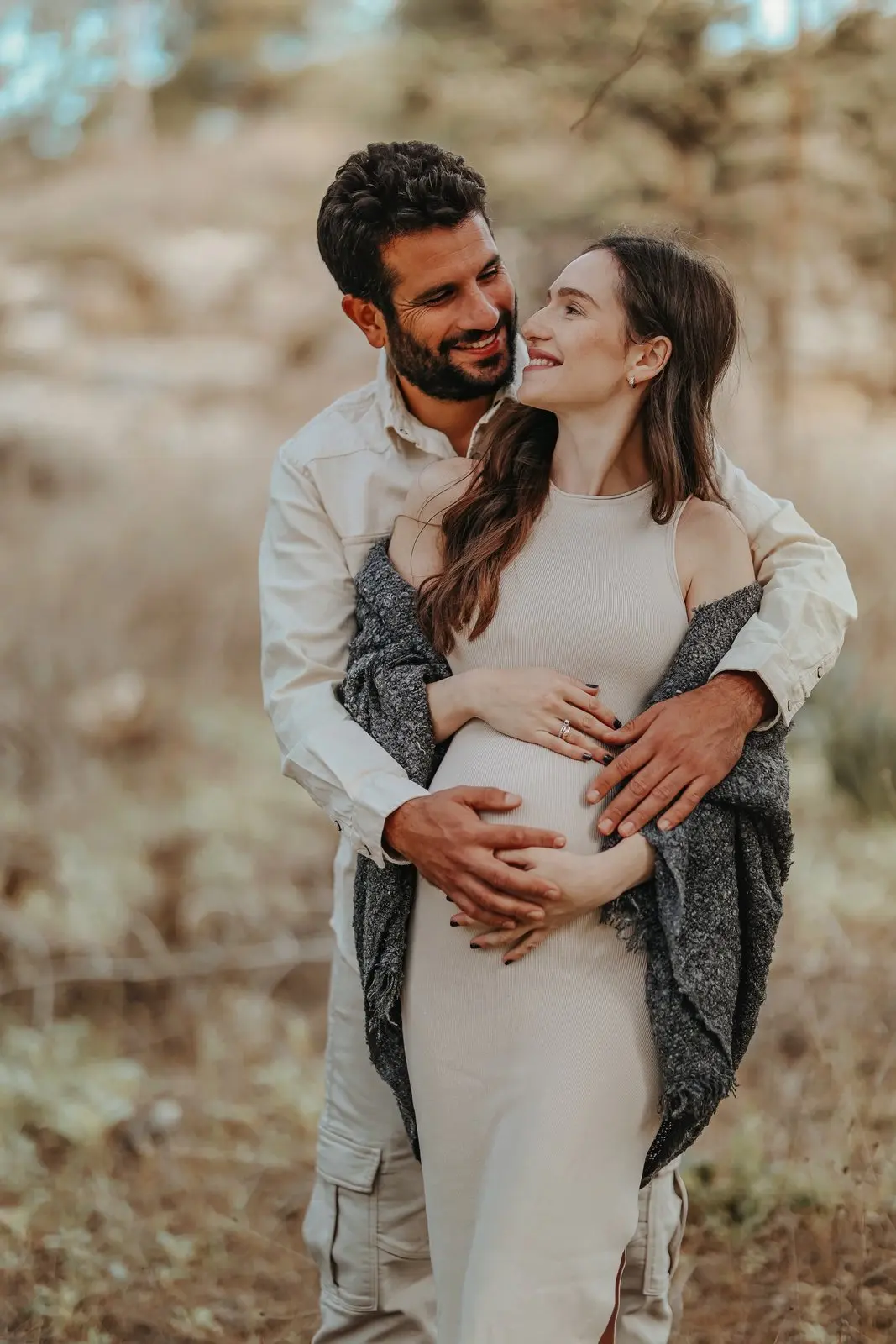 צילום הריון ייחודי בטבע