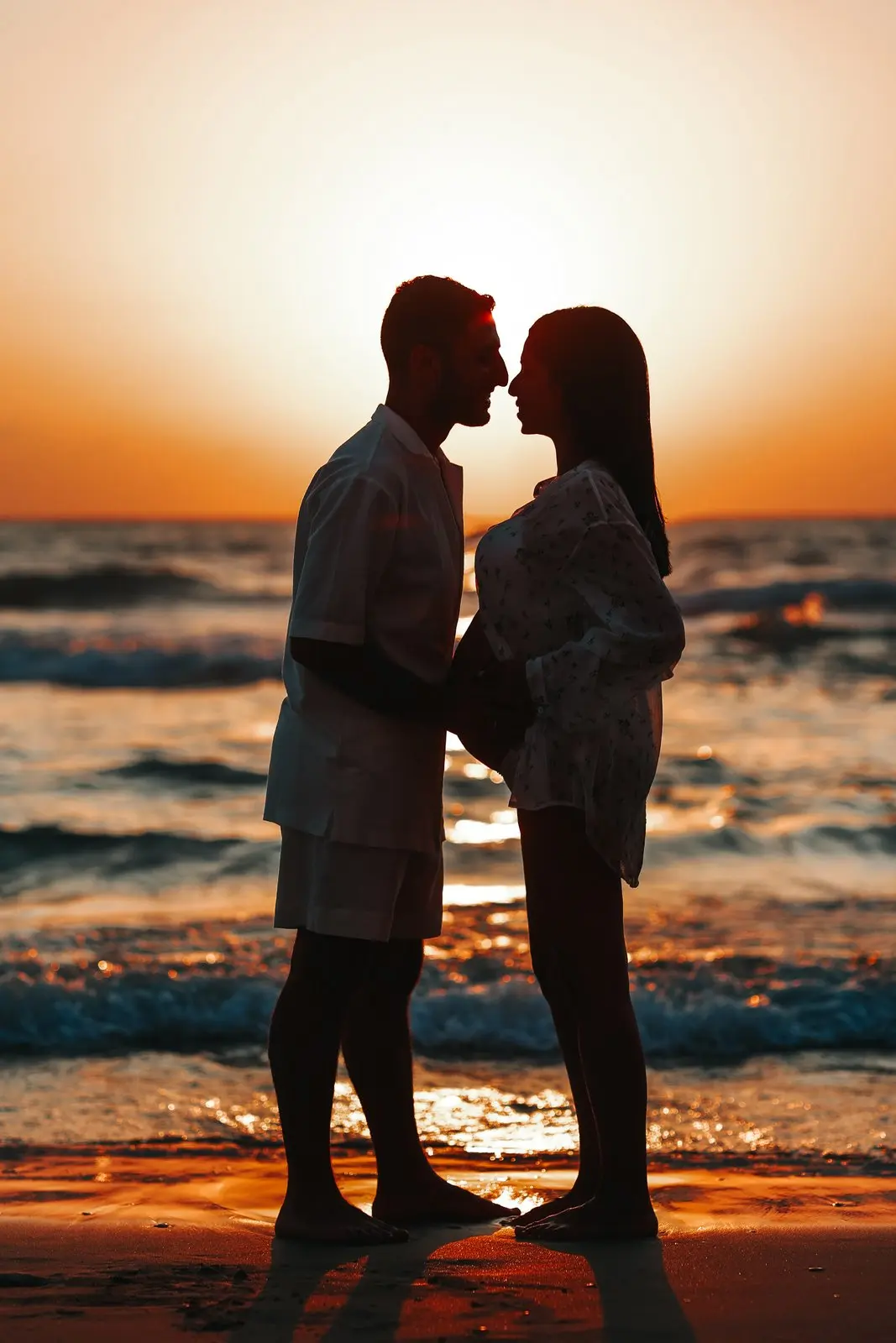 צילום הריון מול נוף טבעי