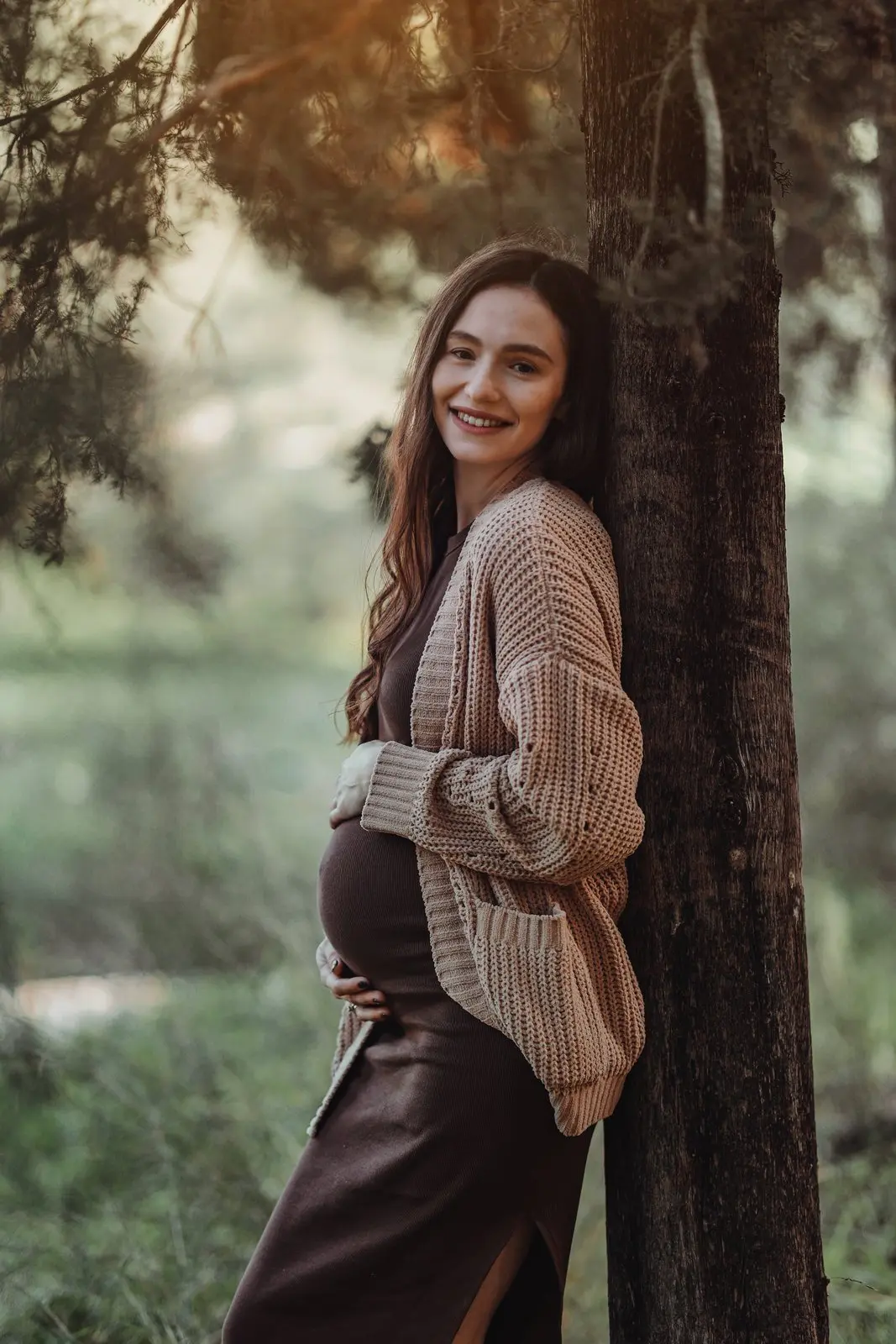 צילומי הריון ייחודיים בטבע