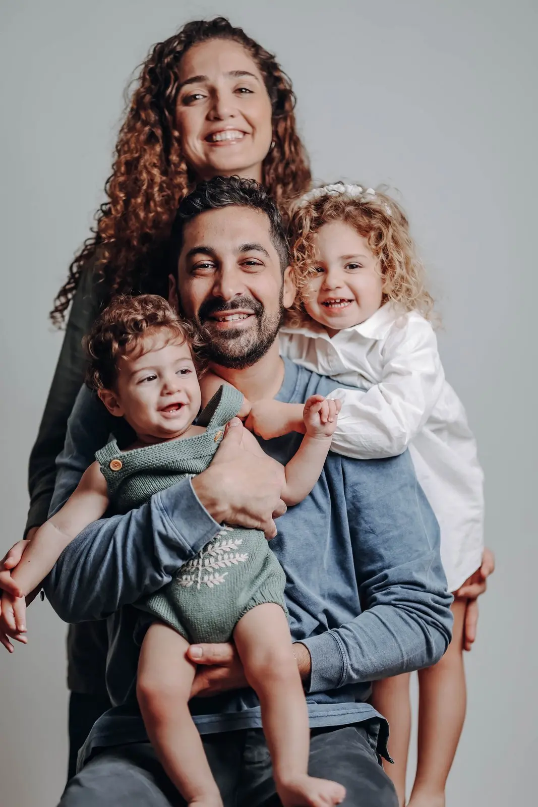 Family celebration captured in studio