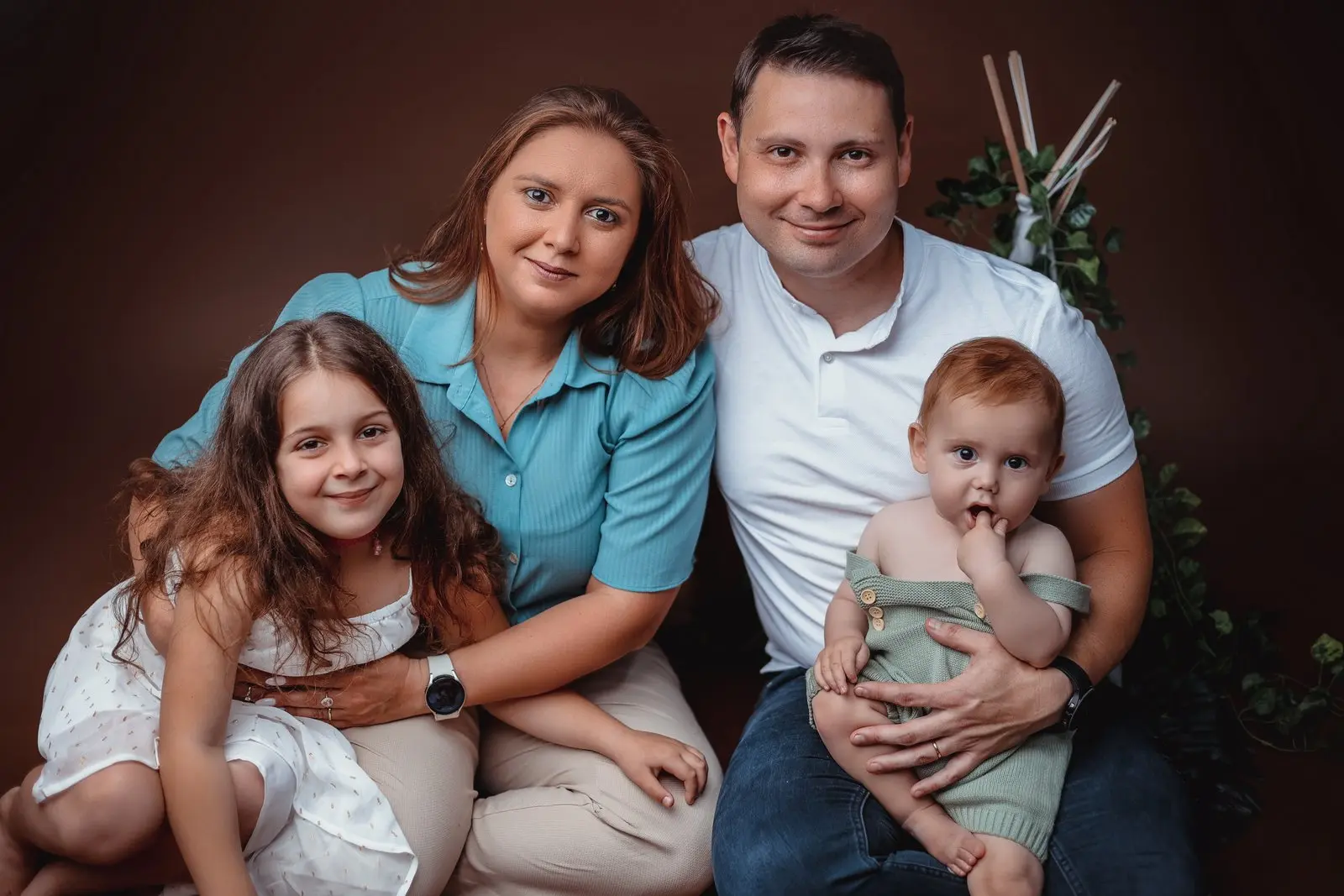 Studio portraits for families