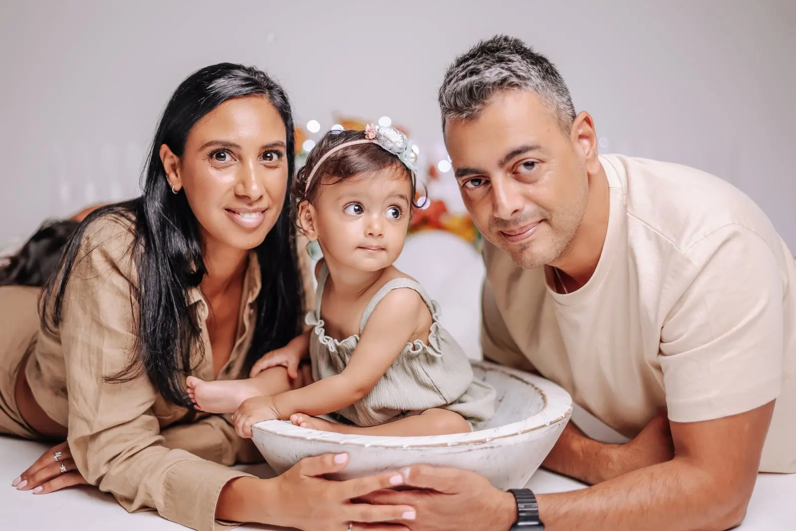 Family studio portraits