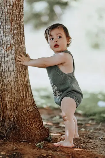 חגיגת שנה ראשונה בטבע עם סוס עץ