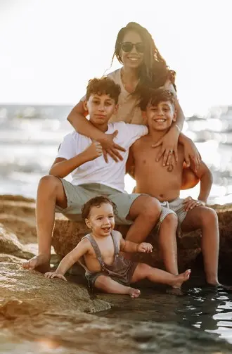 הורים וילדים בטבע