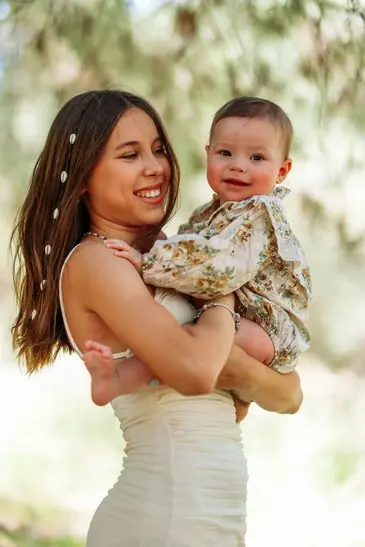 ילדים רצים בצילומי טבע