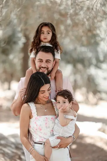 צילום משפחה טבעי