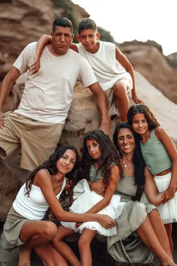 טבע ואהבה משפחתית