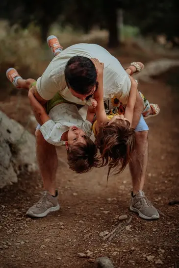 צילום משפחתי באור רך