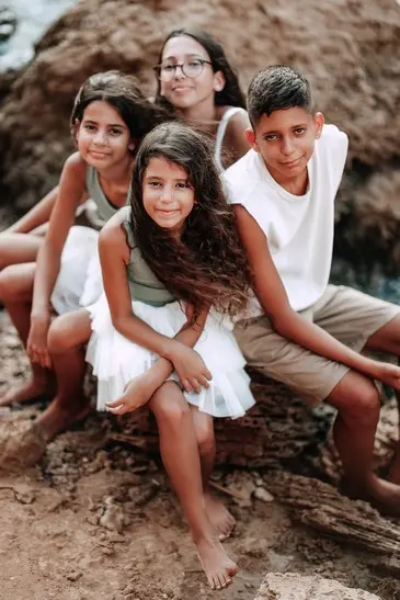 צילומי חוץ של משפחה