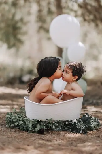 תמונה משפחתית ביער