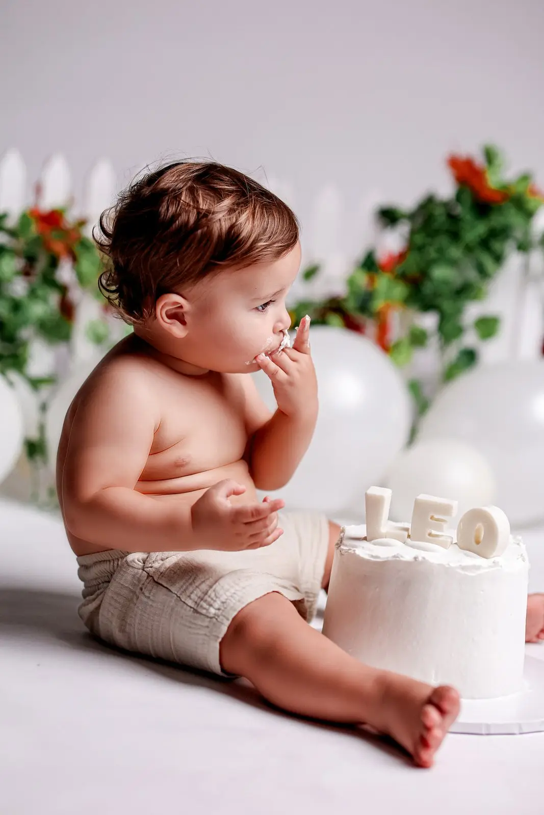 צילומי גיל שנה צבעוניים בסטודיו