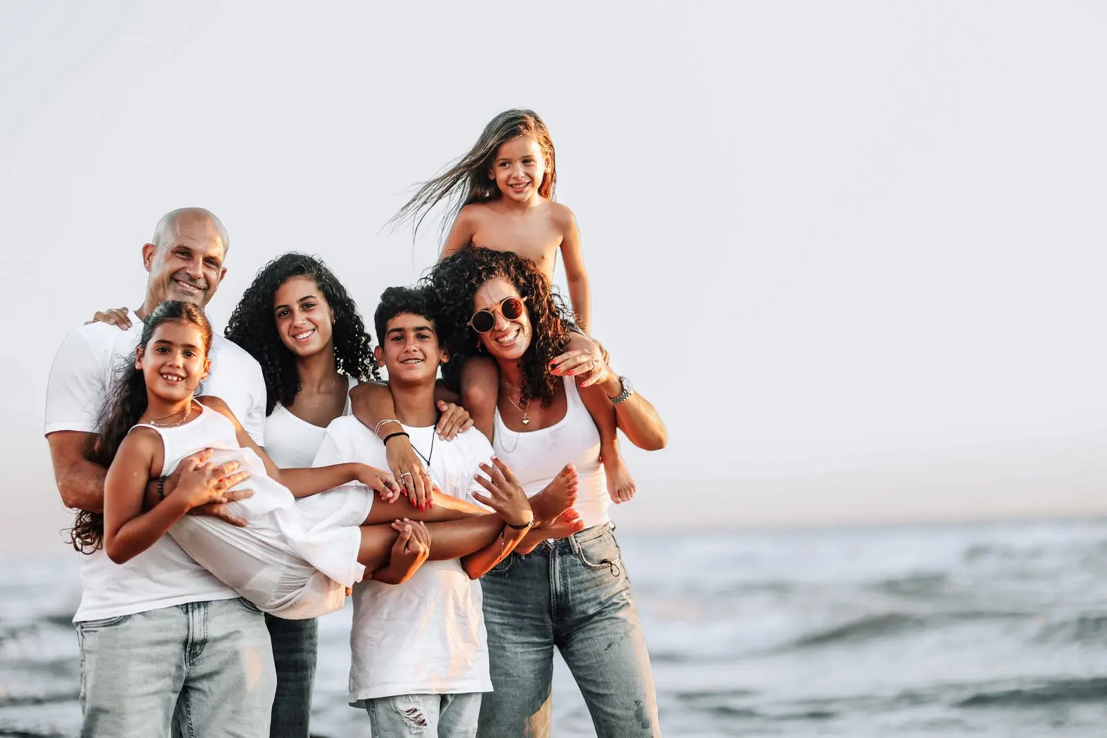 Sunset family photography